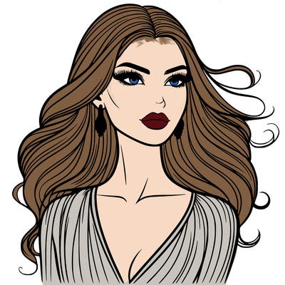 beautiful fashion woman