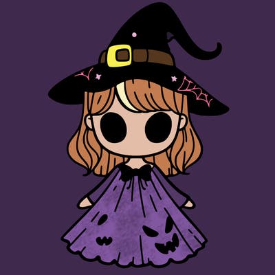 very easy halloween girl