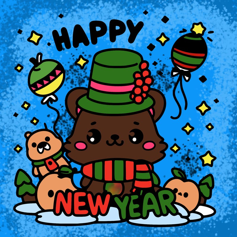 message : happy new year