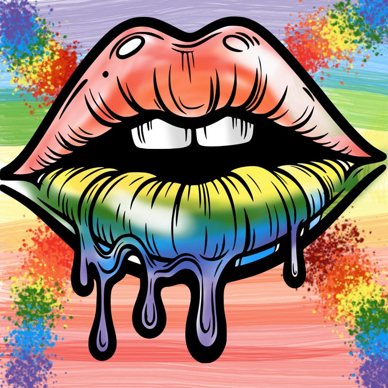 lips that look realistic and drip