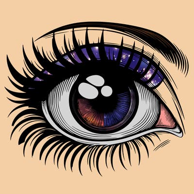 realistic eye