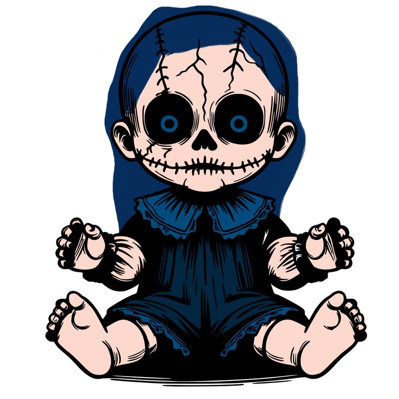 creepy doll