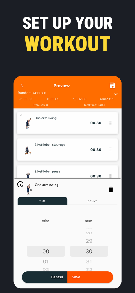 Kettlebell workout for home - Health & Fitness App | MWM