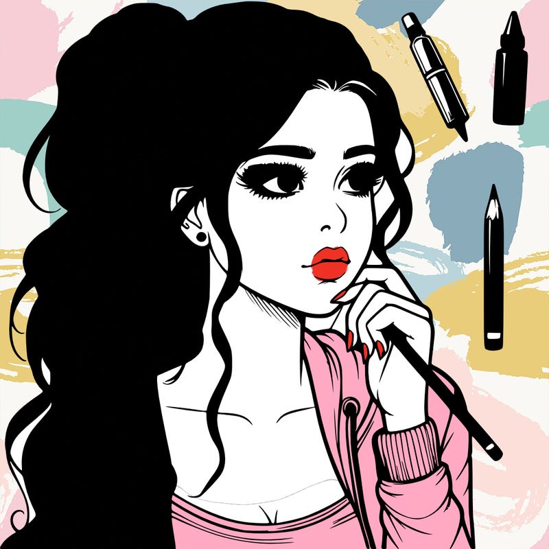 realistic teenage pretty