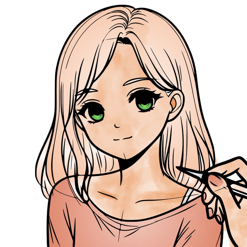 draw a realistic girl