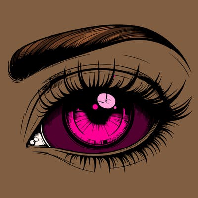 realistic eye