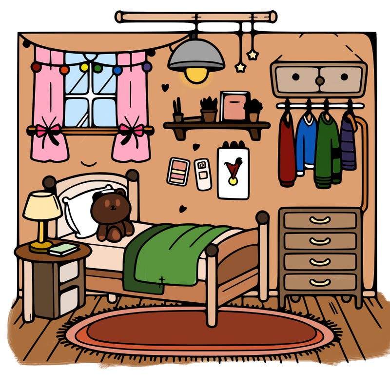 cute bedroom