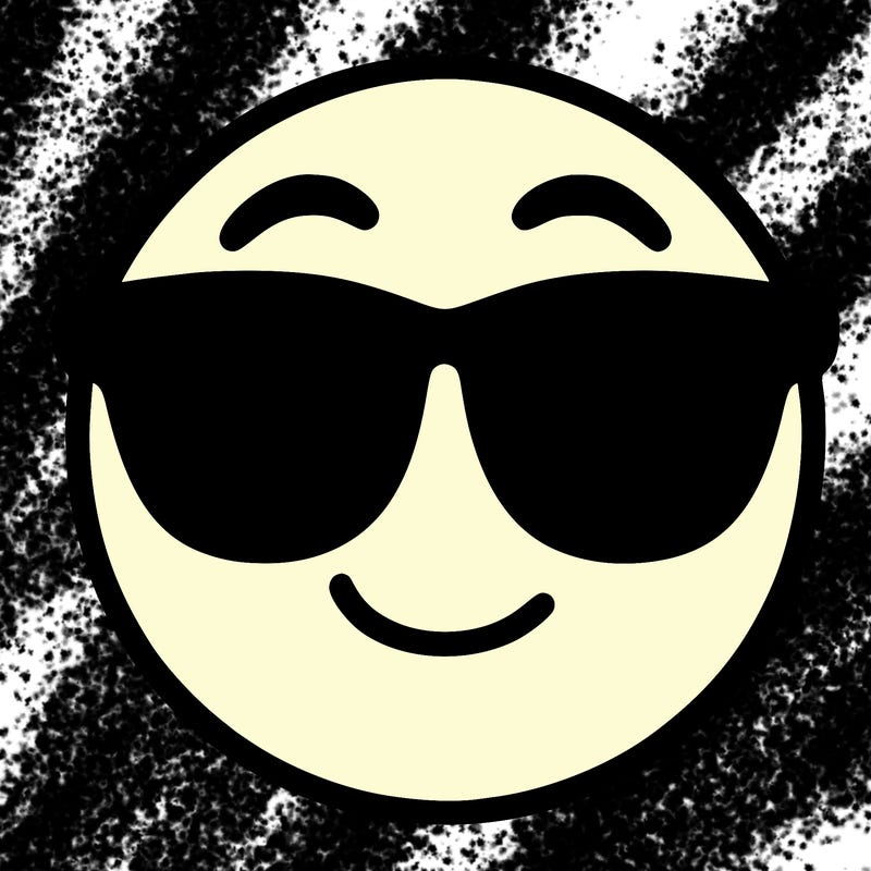 emoji with sunglasses