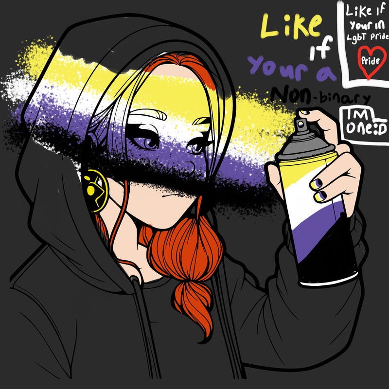 a realistic girl, spray painting