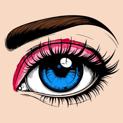 realistic eye