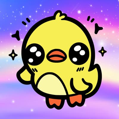kawaii duck