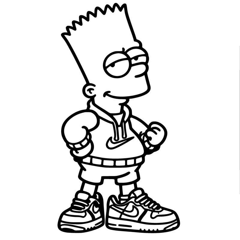 bart has nike