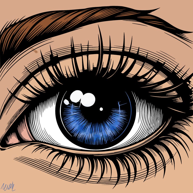 realistic eye