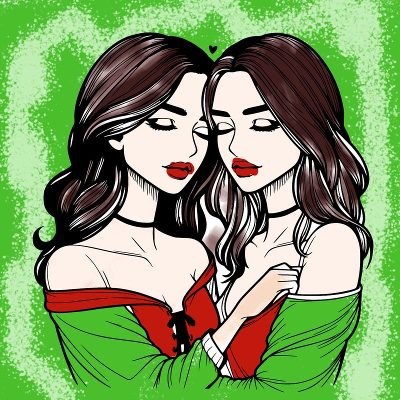 realistic girls in love