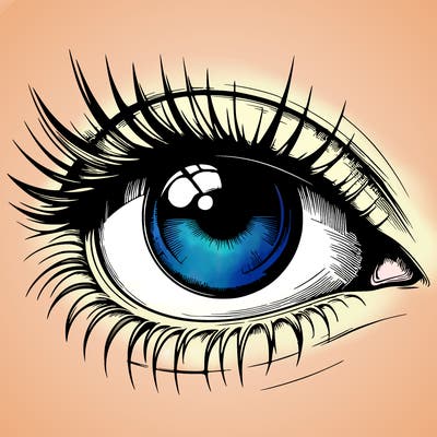 realistic eye