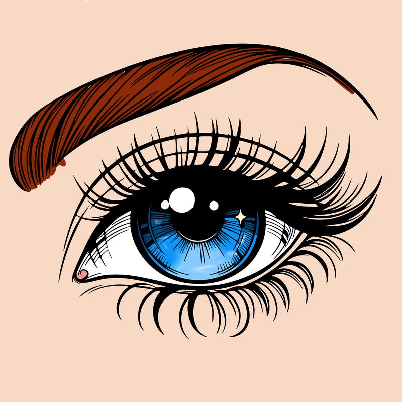 a beautiful eye