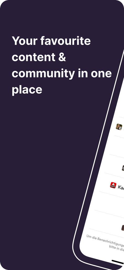 Steady App - Steady App screenshot showing content and community in one place