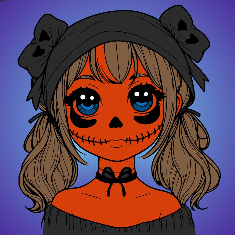 realistic girl halloween