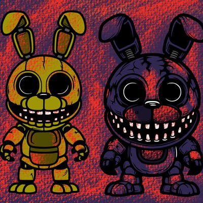 bonnie from five nights at freddys scary