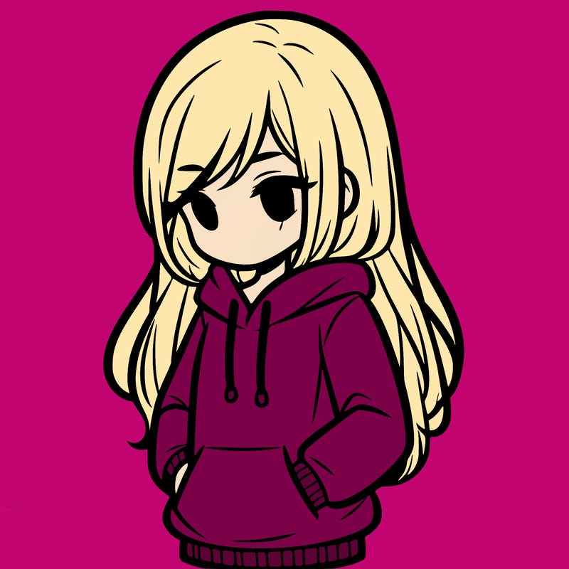 girl wearing hoodie