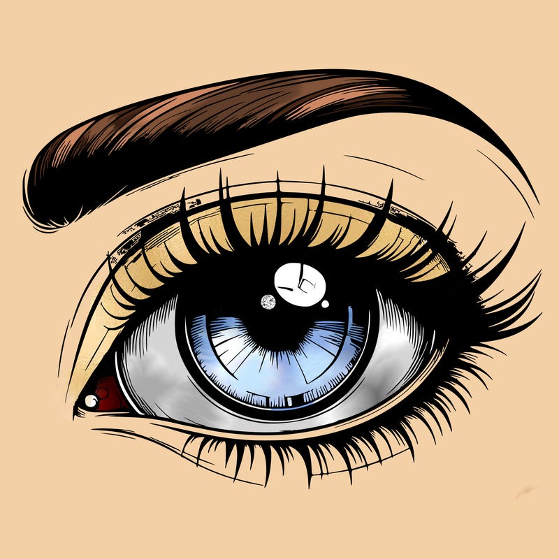 realistic eye