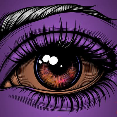 realistic eye