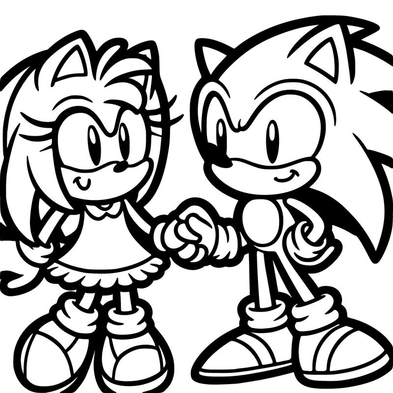 sonic loves amy