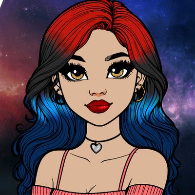 realistic pretty girl