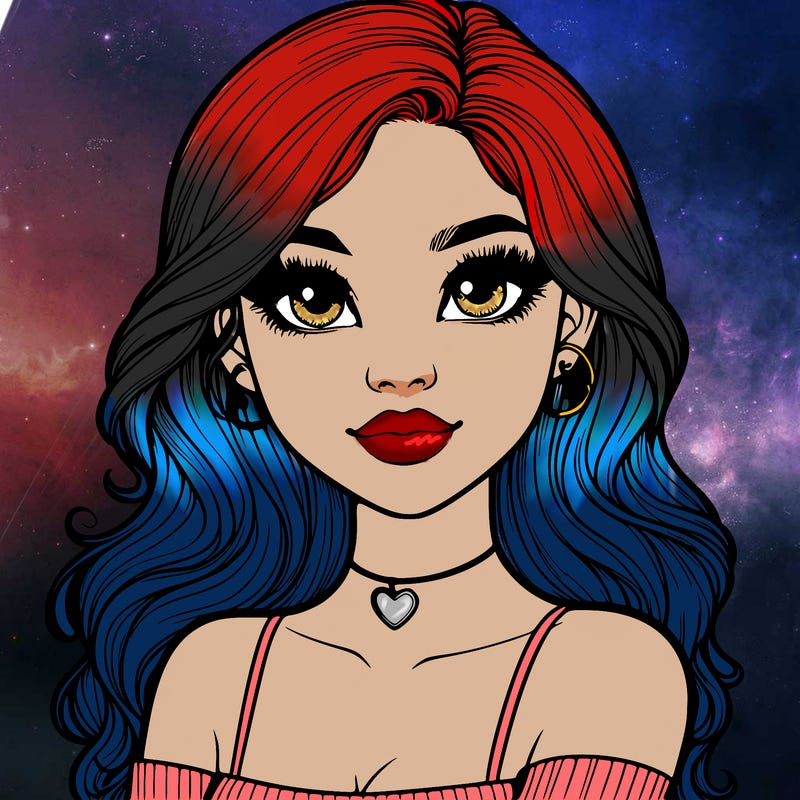 realistic pretty girl