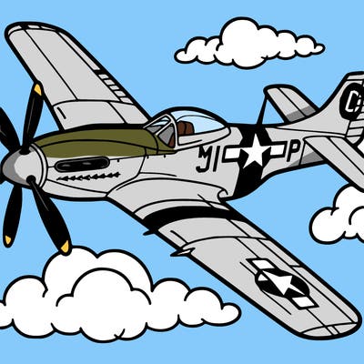 p-51d mustang