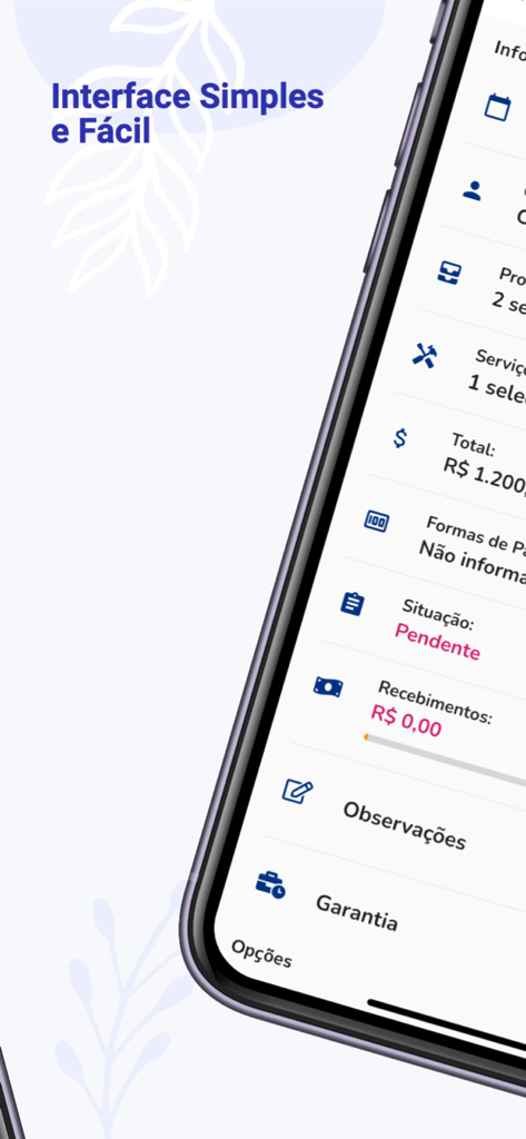 Nooty – Clients & Estimates - A mobile interface of the Nooty app showing client and estimate management features.