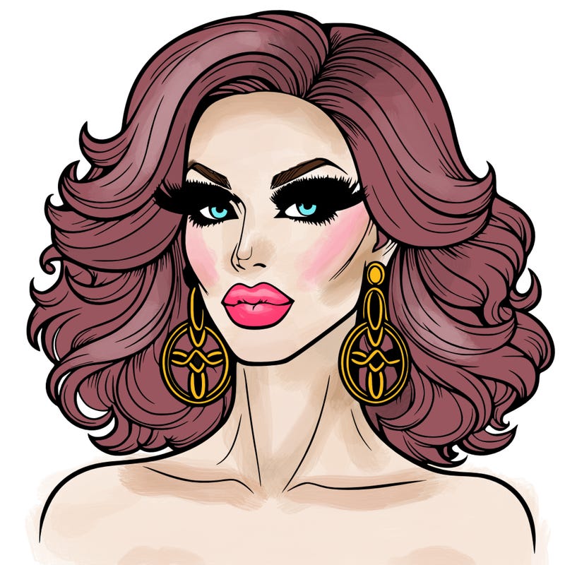 realistic drag queen