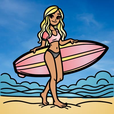 surfer girl