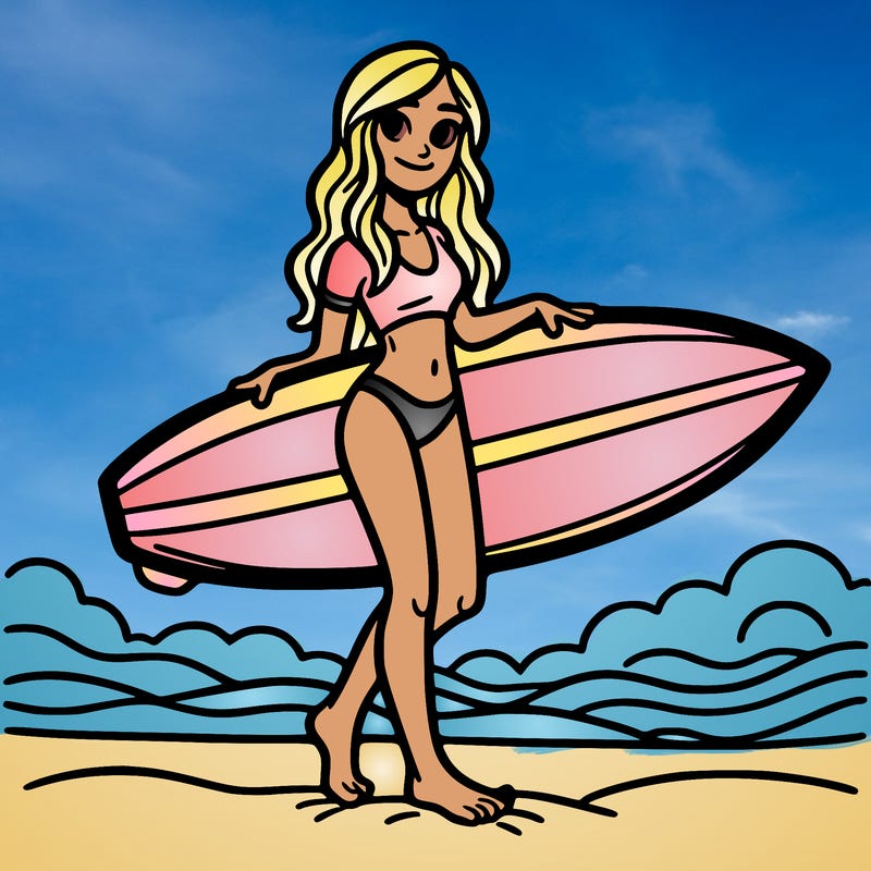 surfer girl