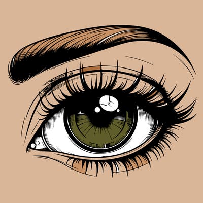 realistic eye