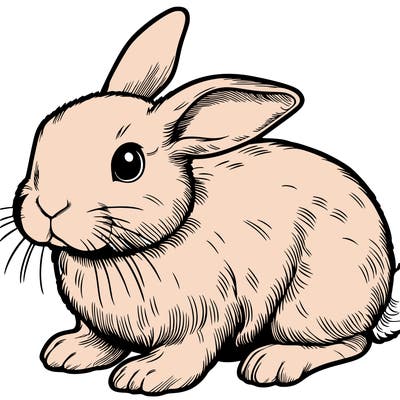 realistic bunny
