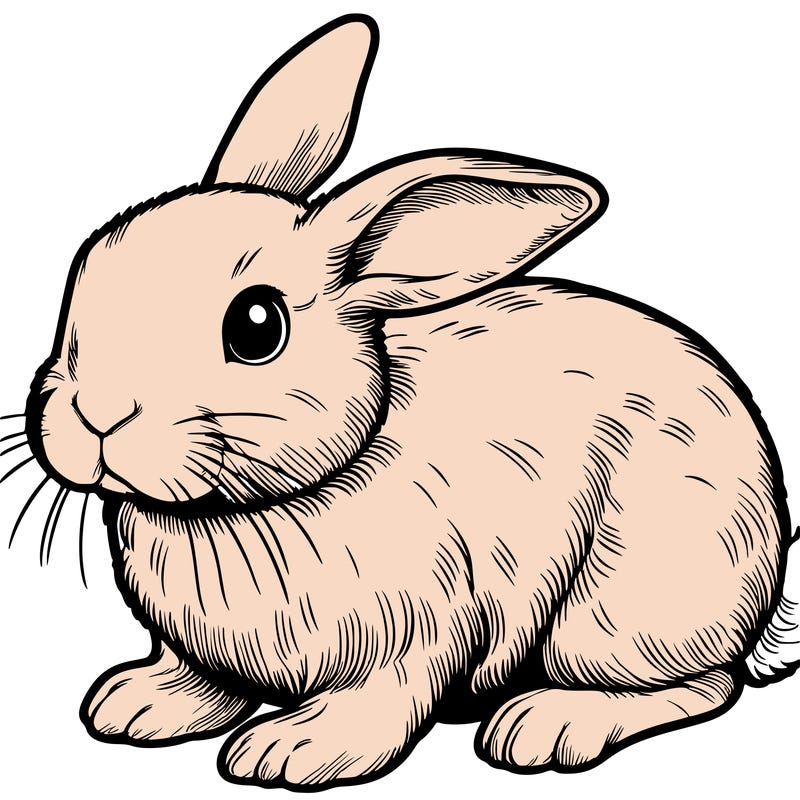realistic bunny