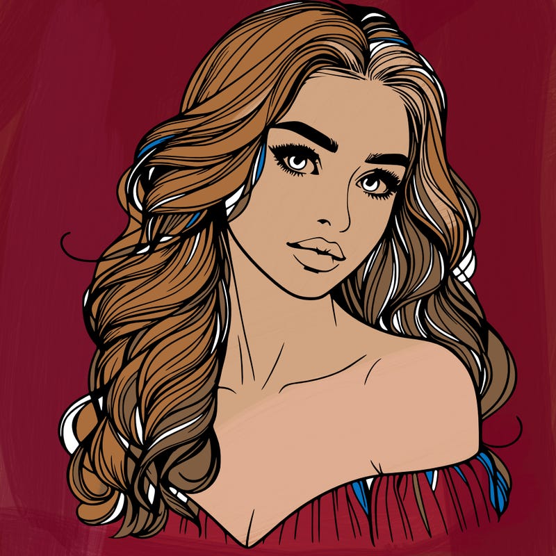 beautiful realistic girl