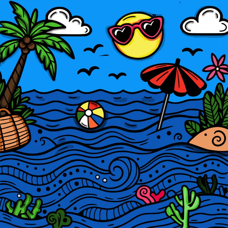 summer ocean vibes