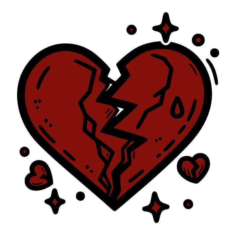 heart brocken