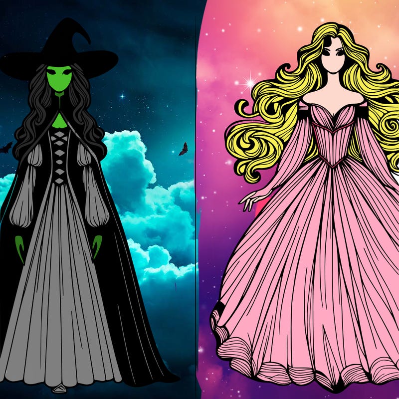 elphaba and glinda