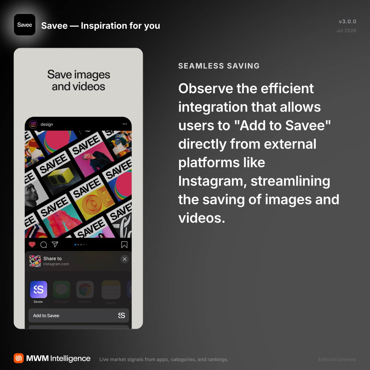 Savee — Inspiration for you - Graphics & Design App | MWM