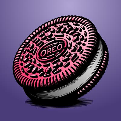 realistic oreo