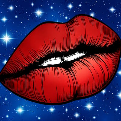 realistic lips