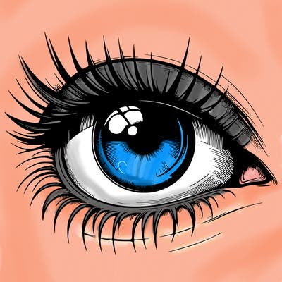 realistic eye