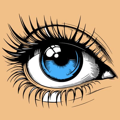 realistic eye