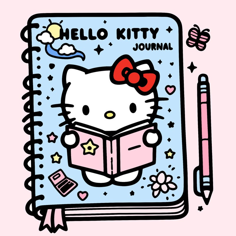 hello kitty journal