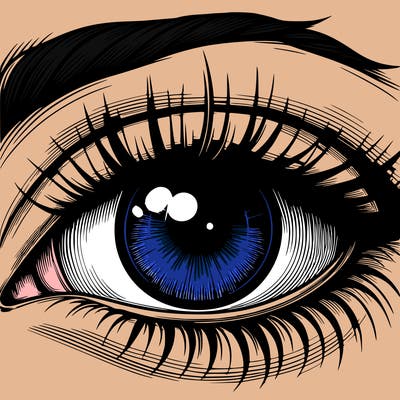 realistic eye