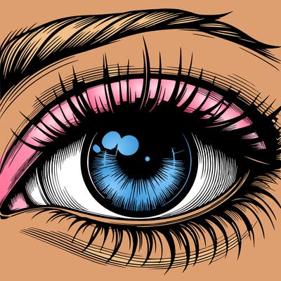 realistic eye