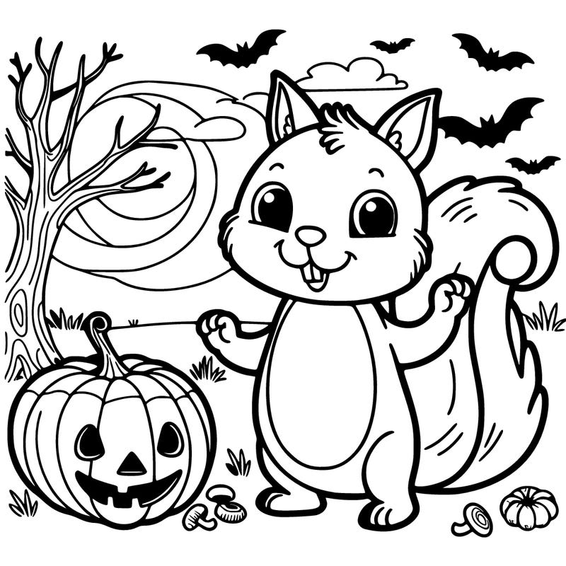 squirrel halloween